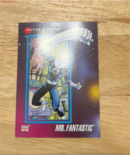 1992 Impel Marvel Universe Series 3 #33 Mr. Fantastic — front