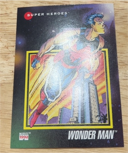 1992 Impel Marvel Universe Series III #31 Wonder Man — front