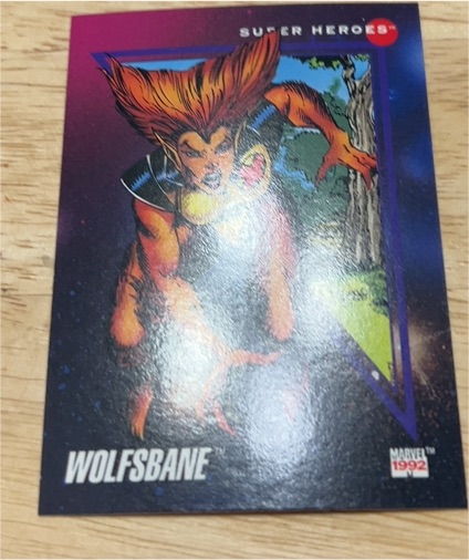 1992 Impel Marvel Universe Series 3 #29 Wolfsbane — front
