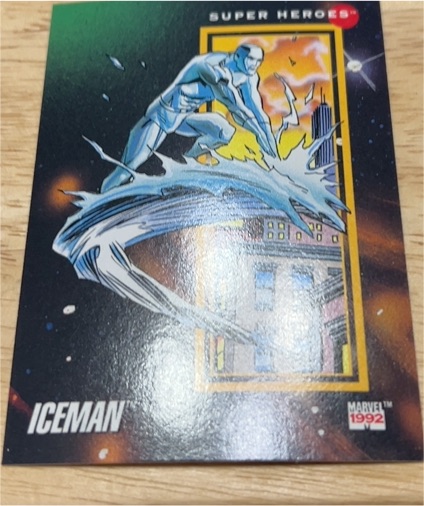 1992 Impel Marvel Universe Series 3 #27 Iceman — front