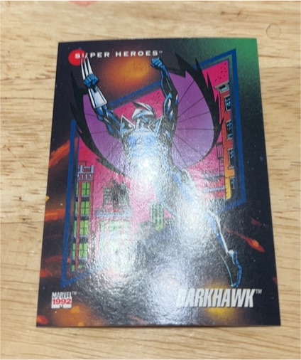 1992 Impel Marvel Universe Series 3 #26 Darkhawk — front