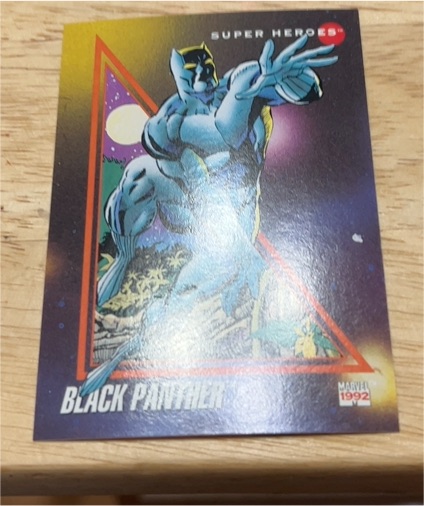 1992 Impel Marvel Universe Series 3 #23 Black Panther — front
