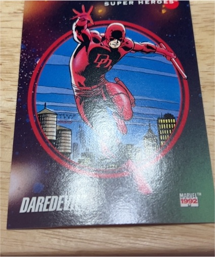 1992 Impel Marvel Universe Series 3 #20 Daredevil — front