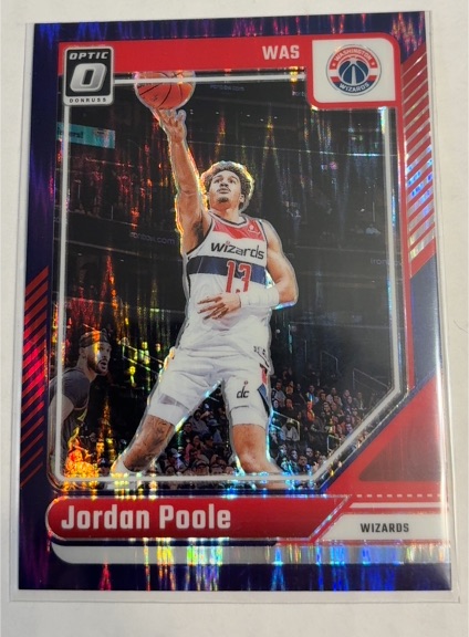2024-25 Panini Donruss Optic #192 Jordan Poole — front