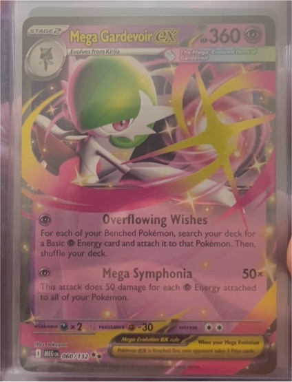 2025 Pokemon TCG Mega Evolution #060 Mega Gardevoir ex — front