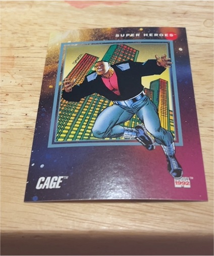 1992 Impel Marvel Universe Series 3 #18 Luke Cage — front