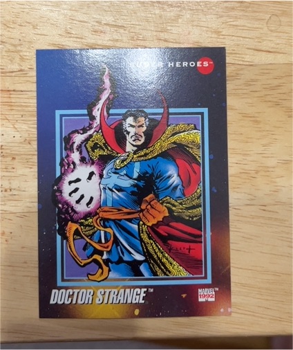 1992 Impel Marvel Universe Series 3 #9 Doctor Strange — front