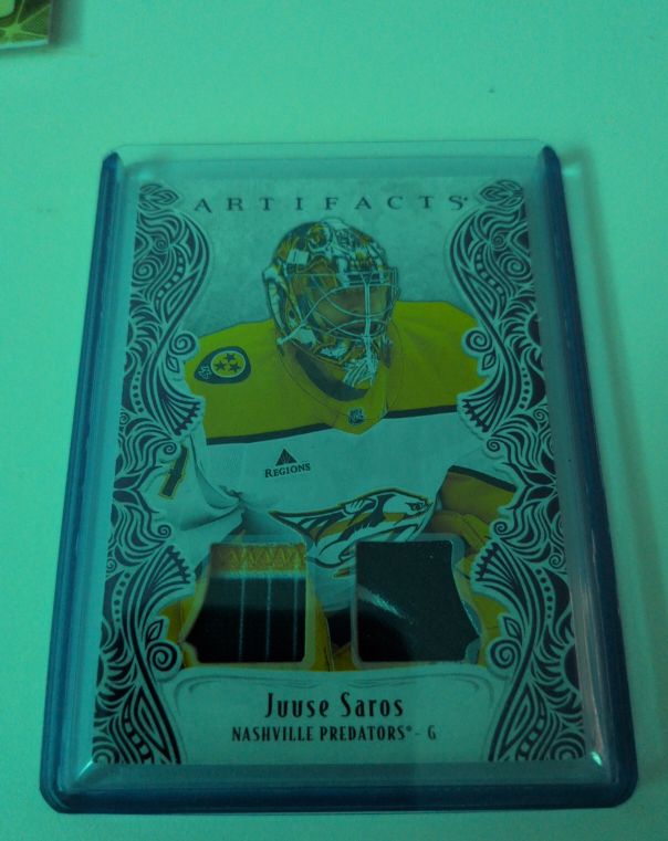 2025-26 Upper Deck Artifacts #142 Juuse Saros — front