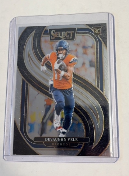 2024 Panini Select Premier Level #150 Devaughn Vele — front