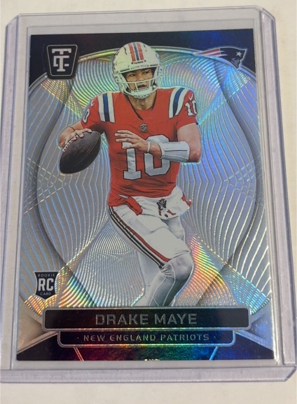 2024 Panini Totally Certified #121 Drake Maye — front