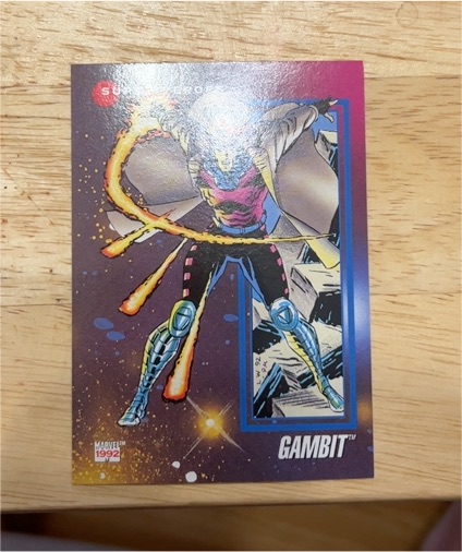 1992 Impel Marvel Universe Series 3 #4 Gambit — front