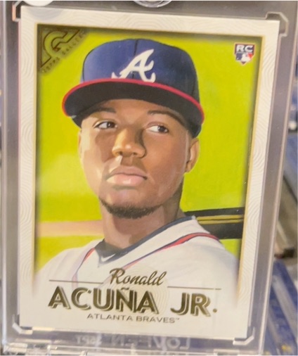 2018 Topps Gallery #140 Ronald Acuna Jr. — front