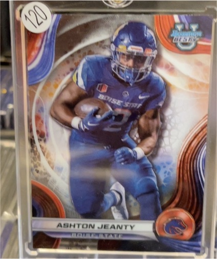 2024 Bowman University Best #85 Ashton Jeanty — front