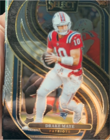 2024 Panini Select Premier Level #113 Drake Maye — front