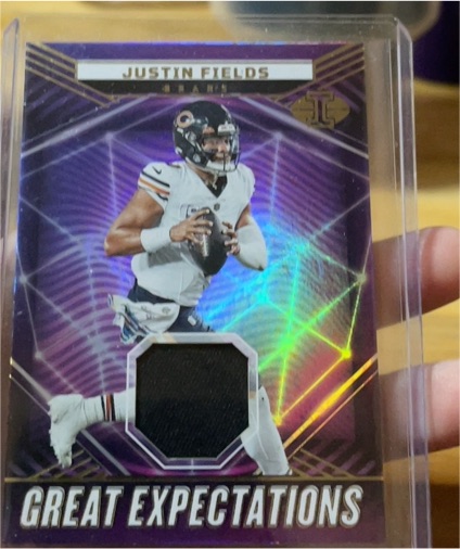 2023 Panini Illusions #GE-JFI Justin Fields — front