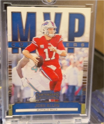 2020 Panini Contenders MVP Contenders #MC-JAL Josh Allen — front