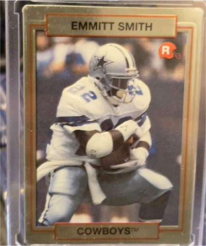 1990 Action Packed Rookie Update #34 Emmitt Smith — front