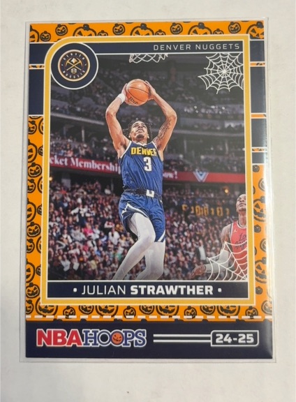 2024-25 Panini Haunted Hoops #180 Julian Strawther — front