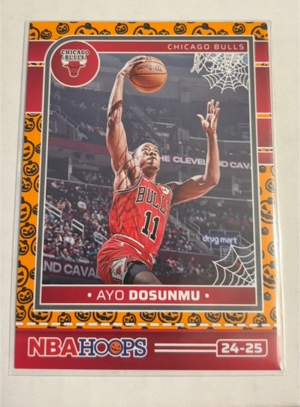 2024-25 Panini Haunted Hoops #171 Ayo Dosunmu — front