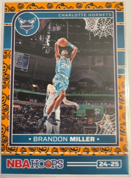 2024-25 Panini Haunted Hoops #132 Brandon Miller — front