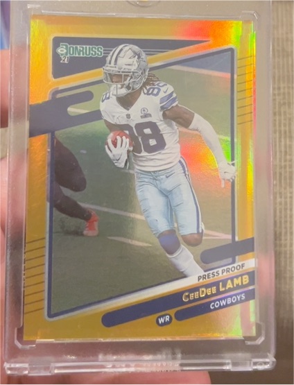 2021 Panini Donruss #190 CeeDee Lamb — front