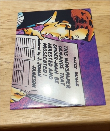 1992 Comic Images Spider-Man II: 30th Anniversary 1962-1992 #17 Bad Press — front