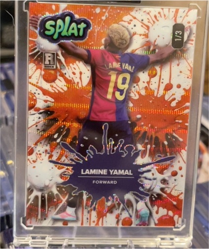 2024 Wild Card SPLAT #1/3 Lamine Yamal — front