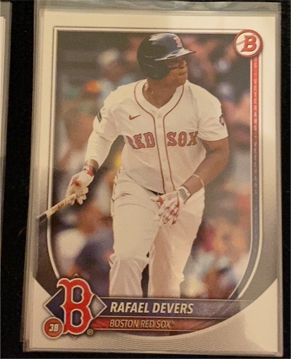 2025 Bowman #10 Rafael Devers — front