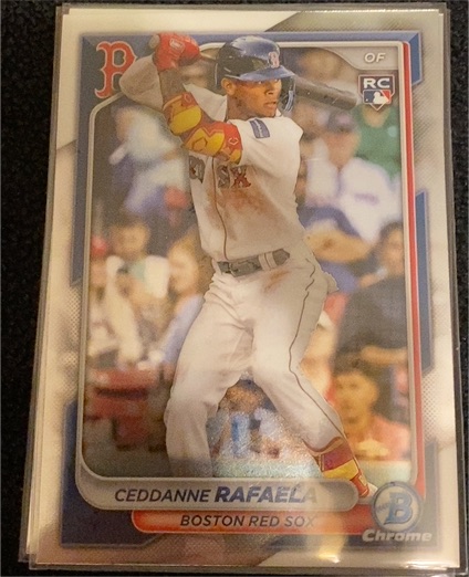 2024 Bowman Chrome #5 Ceddanne Rafaela — front