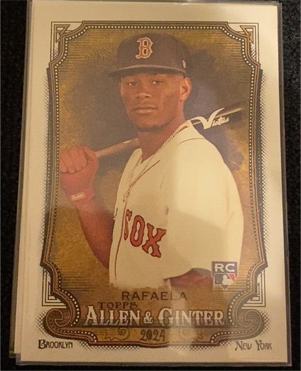 2024 Topps Allen & Ginter #77 Ceddanne Rafaela — front