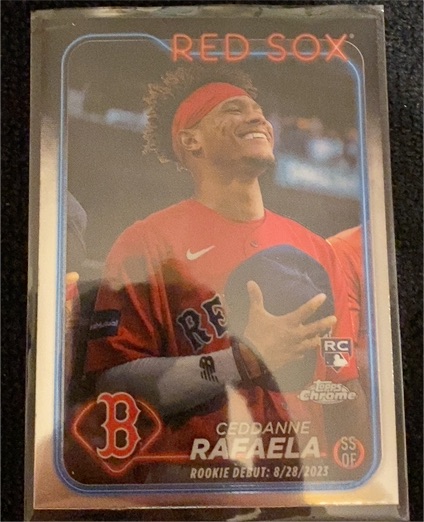 2024 Topps Chrome Update #USC44 Ceddanne Rafaela — front