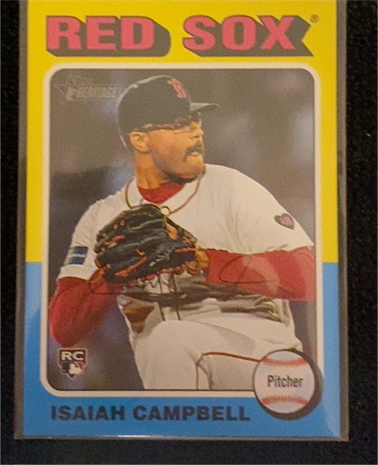 2024 Topps Heritage High Number #645 Isaiah Campbell — front