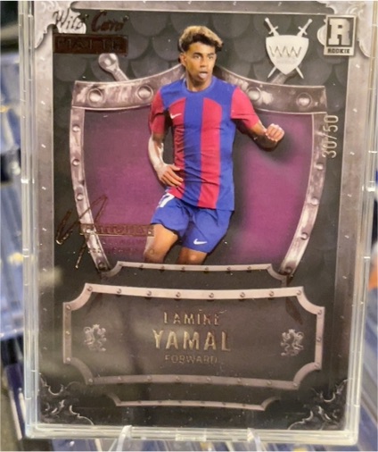 2024 Wild Card Matte #30/50 Lamine Yamal — front