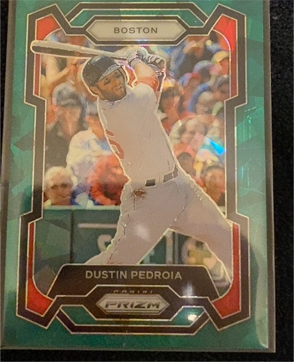2024 Panini Prizm #155 Dustin Pedroia — front