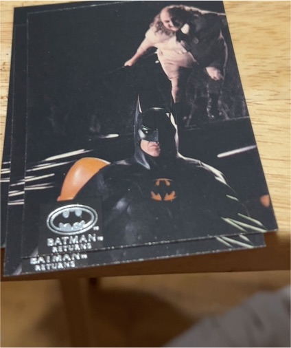 1992 Topps Stadium Club Batman Returns #A Batman — front