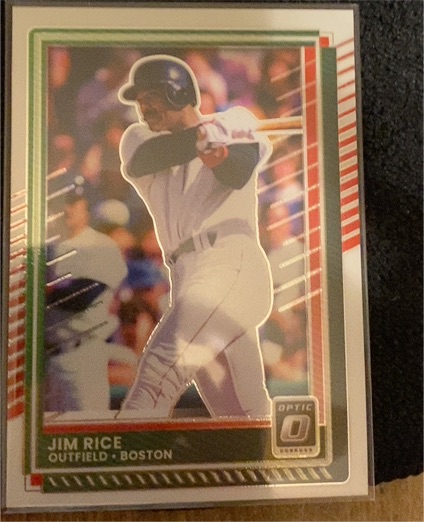 2025 Panini Donruss Optic #34 Jim Rice — front