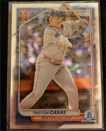 2024 Bowman Chrome #8 Triston Casas — front