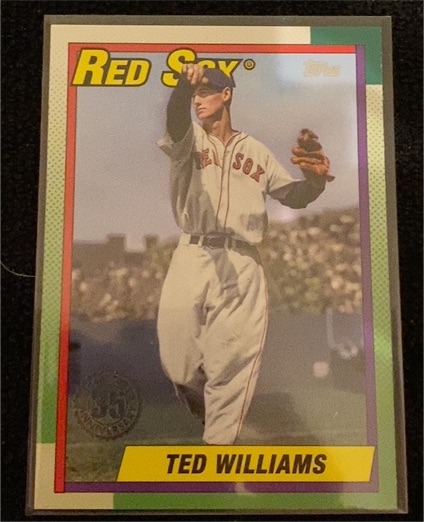 2025 Topps Series 1 - 1990 Topps Baseball #T90-26 Ted Williams — front