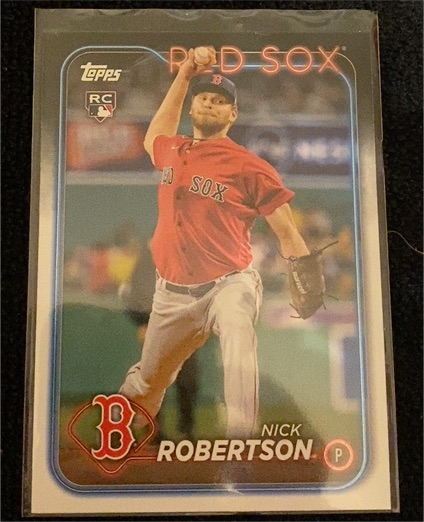 2024 Topps Series 1 #13 Nick Robertson — front