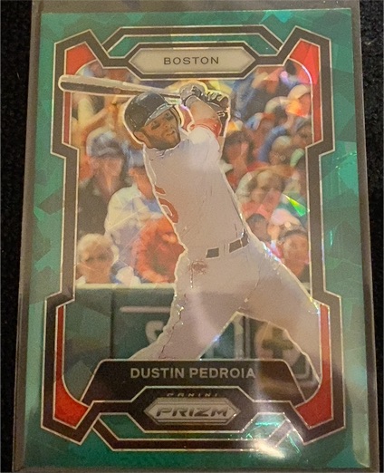 2024 Panini Prizm Baseball #155 Dustin Pedroia — front