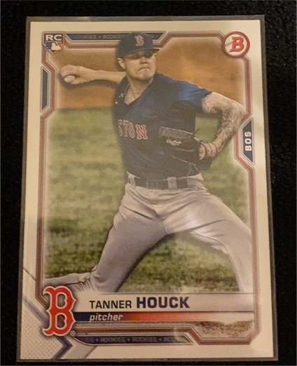 2021 Bowman #21 Tanner Houck — front