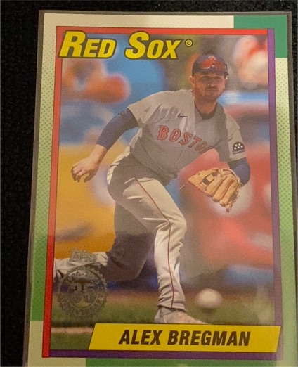 2025 Topps Series 2 1990 Topps #90B2-10 Alex Bregman — front