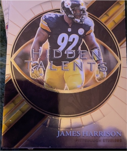 2021 Panini Select #HT-23 James Harrison Hidden Talents — front