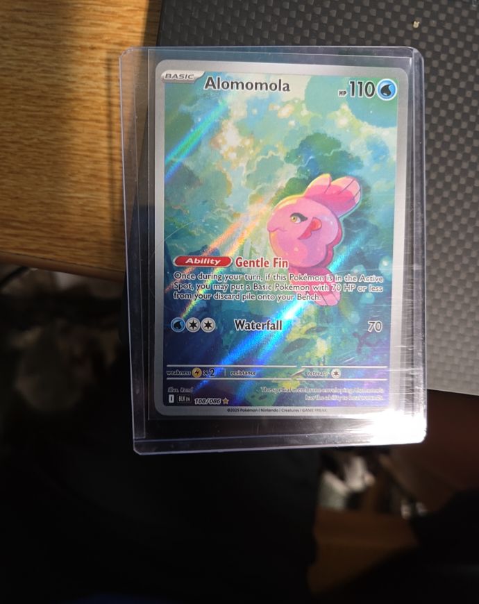 2025 Pokémon Black Bolt #108 Alomomola — front