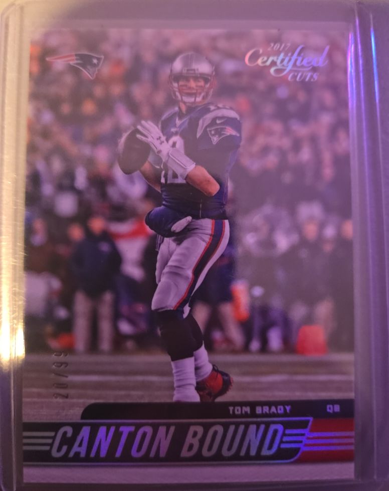 2012 Panini Certified Cuts Canton Bound Tom Brady — front