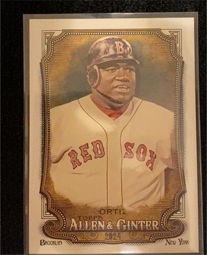2024 Topps Allen & Ginter #136 David Ortiz — front