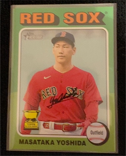2024 Topps Heritage #292 Masataka Yoshida — front