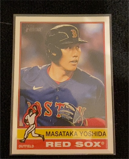 2025 Topps Heritage #125 Masataka Yoshida — front