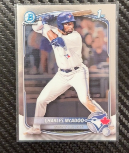 2025 Bowman Chrome #BCP-150 Charles McAdoo — front