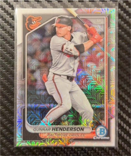 2024 Bowman Chrome #9 Gunnar Henderson — front